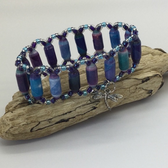 Jodi’s Paper Beads and More Jewelry - Bracelet, handmade jewelry, paper beads, s…